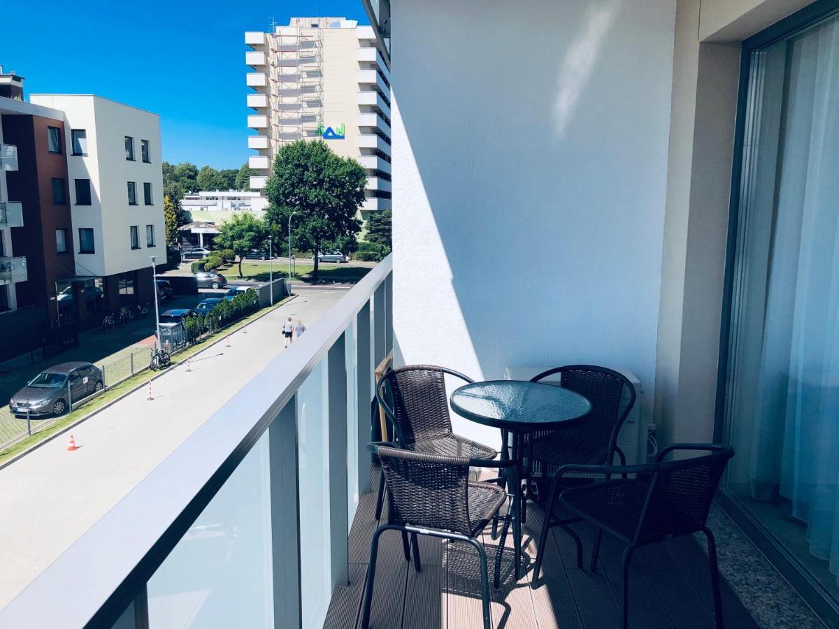 Apartament Superior Blue Przy Plazy- Free Pool, Saunas, Jacuzzi, Fitness, Salzgrotte Kolobrzeg Dış mekan fotoğraf