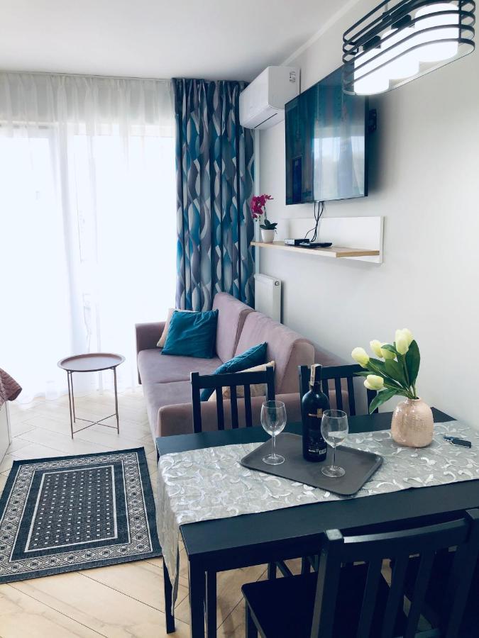 Apartament Superior Blue Przy Plazy- Free Pool, Saunas, Jacuzzi, Fitness, Salzgrotte Kolobrzeg Dış mekan fotoğraf