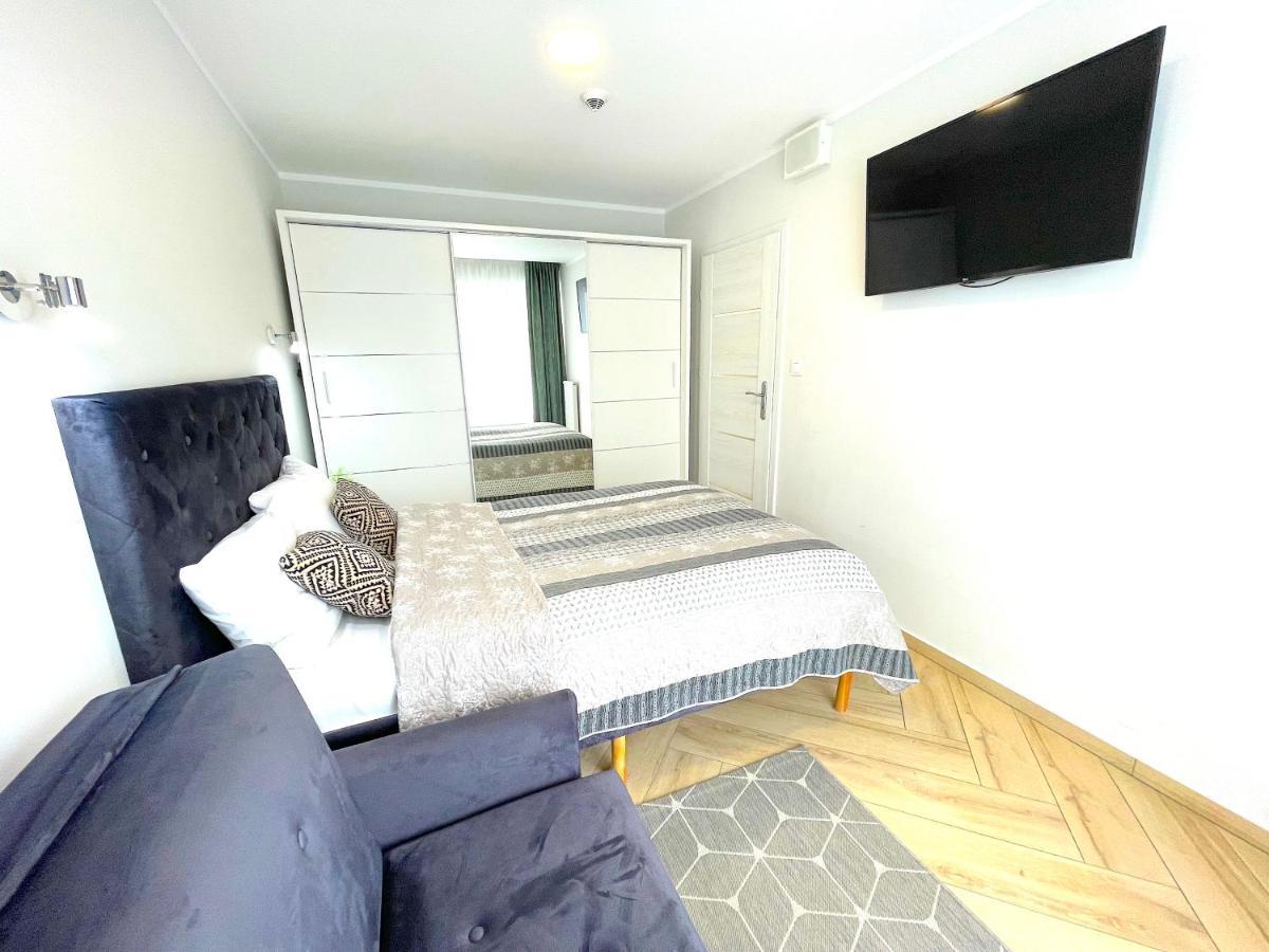 Apartament Superior Blue Przy Plazy- Free Pool, Saunas, Jacuzzi, Fitness, Salzgrotte Kolobrzeg Dış mekan fotoğraf
