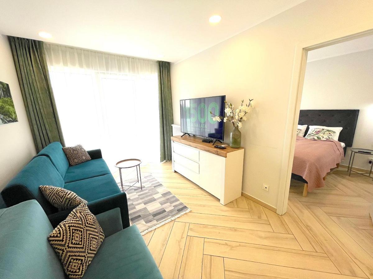 Apartament Superior Blue Przy Plazy- Free Pool, Saunas, Jacuzzi, Fitness, Salzgrotte Kolobrzeg Dış mekan fotoğraf