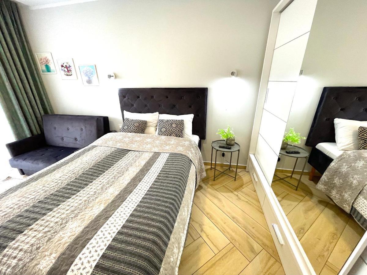 Apartament Superior Blue Przy Plazy- Free Pool, Saunas, Jacuzzi, Fitness, Salzgrotte Kolobrzeg Dış mekan fotoğraf