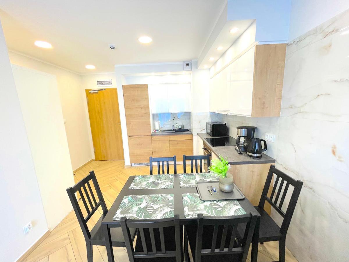 Apartament Superior Blue Przy Plazy- Free Pool, Saunas, Jacuzzi, Fitness, Salzgrotte Kolobrzeg Dış mekan fotoğraf