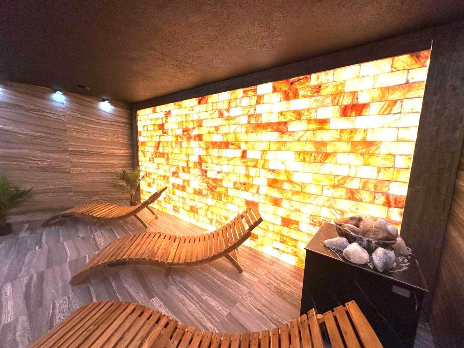 Apartament Superior Blue Przy Plazy- Free Pool, Saunas, Jacuzzi, Fitness, Salzgrotte Kolobrzeg Dış mekan fotoğraf