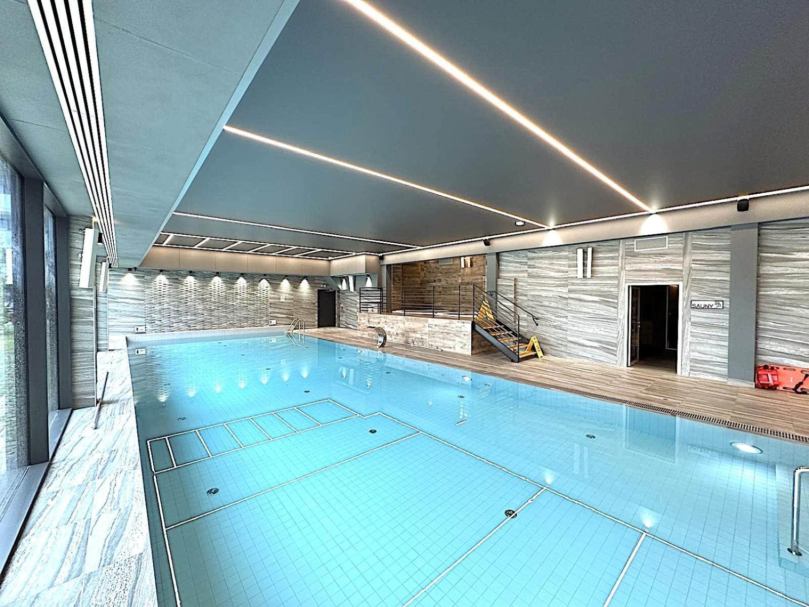 Apartament Superior Blue Przy Plazy- Free Pool, Saunas, Jacuzzi, Fitness, Salzgrotte Kolobrzeg Dış mekan fotoğraf