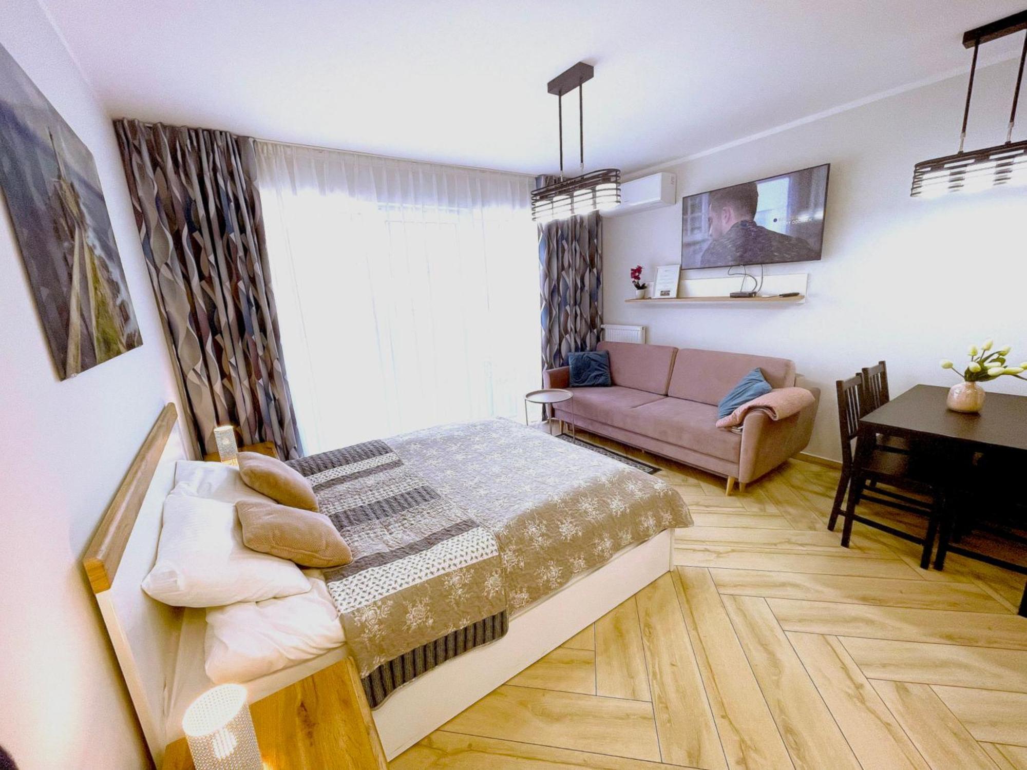 Apartament Superior Blue Przy Plazy- Free Pool, Saunas, Jacuzzi, Fitness, Salzgrotte Kolobrzeg Dış mekan fotoğraf